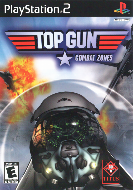 Top Gun box art for Playstation 2